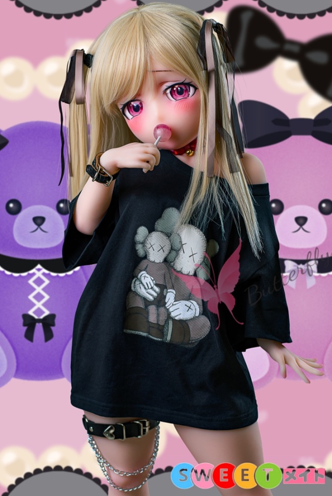 【11月30日迄10%OFF！即納・国内発送・送料無料・M16】Butterfly Doll アニメラブドール 100cm Cカップ 漢娜(hanna) 1号ヘッド ミニドール TPE製