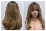 【RRS+版】Top Sino Doll ラブドール 新発売 168cm Dカップ T28 Minai(米奈) フルシリコン製 髪の毛植毛選択可