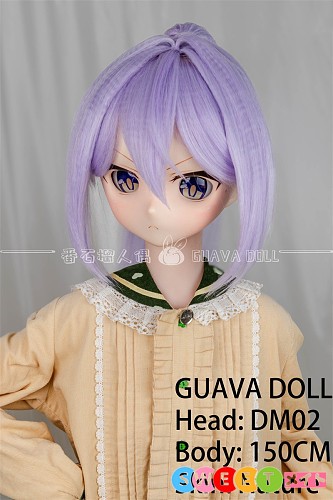 Guavadoll アニメセックスドール 150cm Aカップ DM02 ビニールヘッド TPEボディ