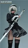Sweetメイト限定の特別枠10名Get 残り２枠だけ！迷彩衣装/戦闘制服無料付 SGD STUDIO＆Man you ミニラブドール 75cm ヨルハ二号B型 2B シリコン製 フィギュア 1/3戦闘少女 M10ジョイント