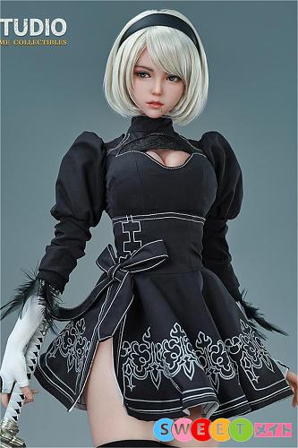 Sweetメイト限定の特別枠10名Get 残り２枠だけ！迷彩衣装/戦闘制服無料付 SGD STUDIO＆Man you ミニラブドール 75cm ヨルハ二号B型 2B シリコン製 フィギュア 1/3戦闘少女 M10ジョイント