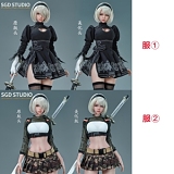 Sweetメイト限定の特別枠10名Get 残り２枠だけ！迷彩衣装/戦闘制服無料付 SGD STUDIO＆Man you ミニラブドール 75cm ヨルハ二号B型 2B シリコン製 フィギュア 1/3戦闘少女 M10ジョイント