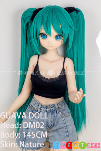 Guavadoll アニメドール 145cm Bカップ DM02ヘッド 初音ミク ソフトビニール製ヘッド TPE製ボディ ロリ【ジョイントはM16タイプ、他社のドールと交換可】