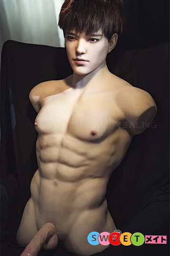 Realing  82cm トルソー 洛梵 シリコン製ヘッド＋TPEボディ 男らしい 人形 半身