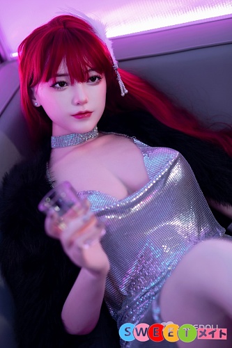 LACEDOLL 夏沫 168cm看板娘 リアルドール Dカップ赤髪 等身大人形 フルシリコン製