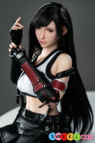 Game Lady NO.03M エロ 漫画 ティファ・Tifa 可愛い ドール 小型 100cm Bカップ シリコン 人形 オナホー 宣材写真と同じ衣装付き
