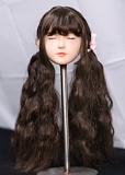 Minerva Doll T7 黒髪美少女 64cm S3ボディ ミニ ラブドール シリコン製 BJD人形 1/3フィギュア 3.5kg Cospaly衣装&スタンド無料