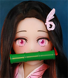 Aotume Doll #125 爱蜜莉雅 アニメ ダッチワイフ コスプレ 155cm Cカップ シリコン製 エロドール ヘッド&ボディ材質選択可能 M16接続