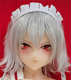 Aotume Doll #125 爱蜜莉雅 アニメ ダッチワイフ コスプレ 155cm Cカップ シリコン製 エロドール ヘッド&ボディ材質選択可能 M16接続
