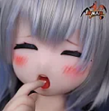 魔族人形 MOZU DOLL 苗苗 可愛いアニメドール 130cm ビニールヘッド＋TPEボディ + 無料TPEヘッドプレゼント