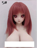 Mini Doll 明日香 60cm 巨乳 sex 人形 ソフトビニールヘッド+シリコンボディ コスプレ ダッチワイフ