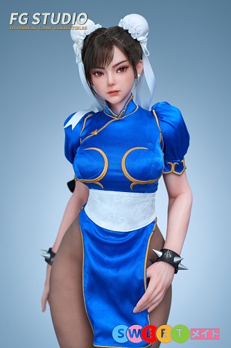 SGD STUDIO＆Man You ミニ フィギュア 60cm FG003 春麗 普乳 ラブドール フルシリコン製 コスプレ風 cosplay 収納便利 掲載画像服無料付 M8ジョイント