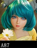 AXB Doll 軟性&硬性シリコン ヘッド単体 美少女 head 頭部のみ M16ジョイント