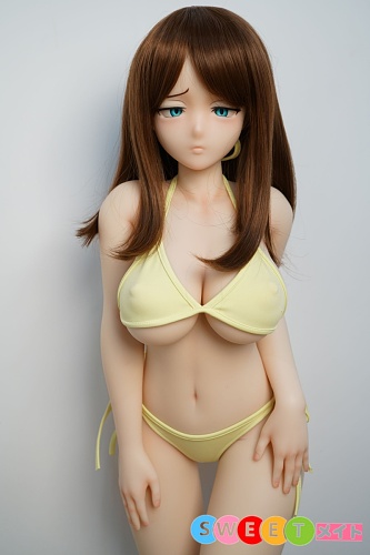 色気美人 Irokebijin Rico-A シリコン ラブドール アニメ 黄色 ビキニ Cカップ 95cm