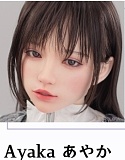 My Loli Waifu 口開閉 Ayaヘッド単体 掲載画像はROS機能付き軟質シリコン ツインテール セックス人形