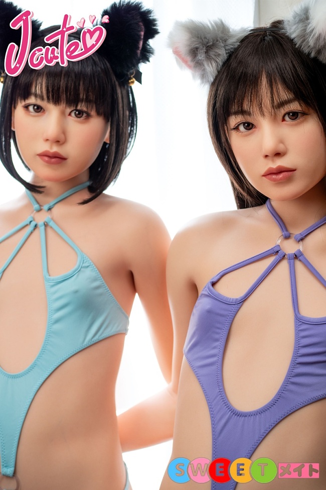 J-cute 149cm AGD10陽葵 双子の姉妹花 シリコン製 美少女 ラブドール