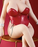 Otaku Doll 45cm 路西-哈特菲利亚 バニーガールコスプレ PVCヘッド +シリコンボディ 使いやすい 写真衣装が無料付属