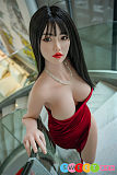 リアルドール 171cm黒髪美人 Wushi 赤ドレス