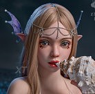 XTDOLL XT-bym16-B Meng Ling 157cm Dカップ ピンク髪美少女 ラブドール シリコン製 フェイシャルEX機能選択可能