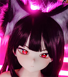 魔族人形 MOZU DOLL 沐子と翔子 アニメ顔 115cm 美少女姉妹等身大フィギュア ビニールヘッド＋TPEボディ