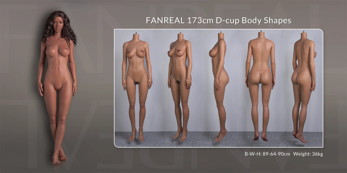 FANREAL 173cm シリコンラブドール