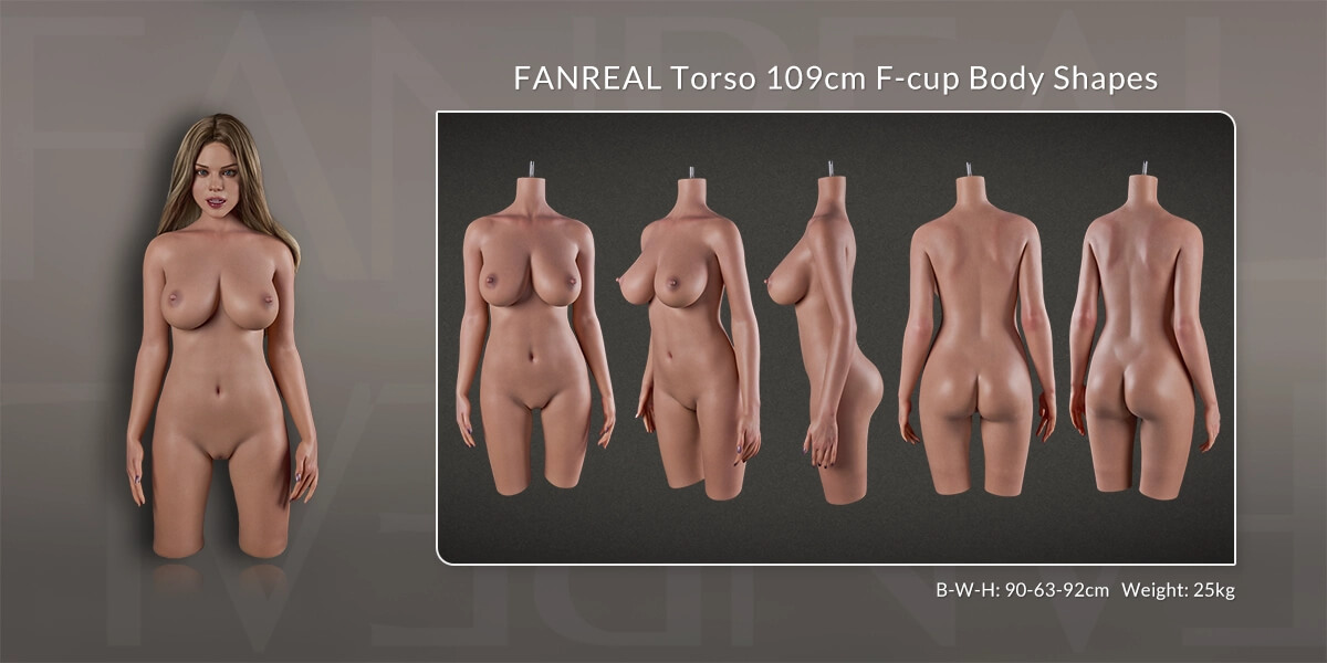 FANREAL 109cm トルソーloveドール