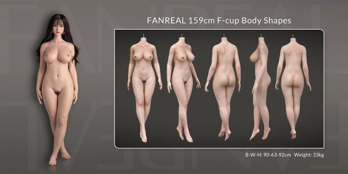 FANREAL 159cmセックス人形