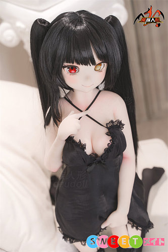 魔族人形 梦姬 ツインテールの異瞳アニメダッチワイフ 85cm 淑女体 ソフトビニール製頭部 ボディ選択可能 MOZU DOLL 宣伝画像と同じ制服も付属