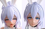 Otaku Doll 雪女 65cm ミニバニーエロドール PVCヘッド+シリコンボディ アニメフィギュア コスプレ 写真衣装が無料付属