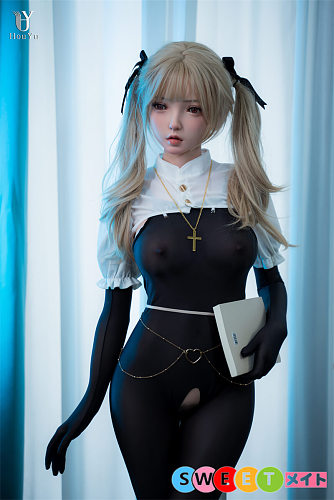 Houyu後遇 伊娃 修道女制服姿の金髪ツインテール美少女 エッチドール 158cm Eカップ 22kg フルシリコン アダルト ドール