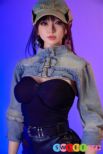 Sanhui Doll 10％オフ 新品キャンペーン #41彩月 カウボーイ風のカッコいい美少女 リアルドール 158cm Eカップ フルシリコン製 エロドール リアル皮膚塗装メイク付き 最新Real skinシリーズ