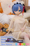 エロ人形 tpe製 美肌 アニメ コスプレ レム Guavadoll DM02ビニール 126cm Eカップ