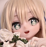 ElsaBabe 140cm Fカップ巨乳 アニメラブドールRAD018 朝仓奈绪美 フルシリコン美少女