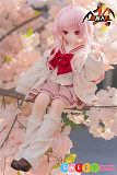 ラブドール アニメ jk制服 ピンクツインテール 65cm 魔族人形 mozudoll 珊瑚