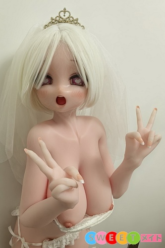 ElsaBabe 白い髪 RAD043 淺香萌里 148cm 巨乳 アニメ 風 ラブドール シリコン製