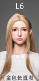 LACEDOLL 黎霜 メイク② 色っぽい表情を浮かべた銀髪の美女 リアルドール 168cm Dカップ シリコン製 sexdoll