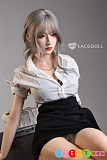 エロドール OL シリコン製銀髪美人 美肌 色っぽい 168cm Dカップ 黎霜 LACEDOLL シャツ