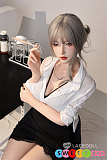 セックス人形 秘書 シリコン製銀髪美人 美肌 色っぽい 168cm Dカップ 黎霜 LACEDOLL シャツ
