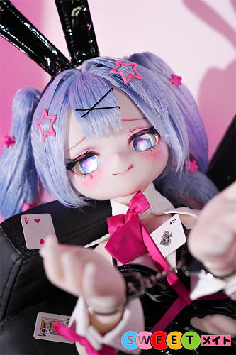 MW Girl 魔物姫 小野春田 バニーガールの黒ストッキングコスプレ アニメダッチワイフ 85cm 普乳 バスト中 フィギュア ソフトビニール製頭部 シリコンボディ いたずらっぽい表情
