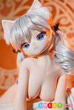 ラブドール 85cm 普乳 猫耳アニメ美少女 MWGirl魔物姫 優米 ソフトビニール