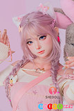 セックスドール 普乳 シリコン製美少女 ツインテール 168cm Dカップ SHEDOLL 江小棠 ピンク系