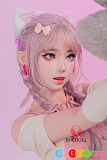 セックス人形 かわいい シリコン製美少女 ツインテール 168cm Dカップ SHEDOLL 江小棠 ピンク系