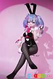 バニーsexdoll ツインテール 黒ストッキング 85cm MWGirl魔物姫 小音 シリコン ビニール