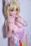 シリコン製アダルトドール アニメ 猫のコスチューム 148cm ElsaBabe RAD007 横谷悠希子 巨乳