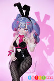 ダッチワイフ ツインテール バニーガール 黒ストッキング 85cm MWGirl魔物姫 小音 シリコン ビニール