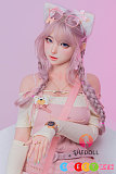 シリコン製realdoll キュート ツインテール美少女 168cm Dカップ SHEDOLL 江小棠 ピンク系