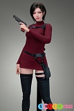 警察 美女 赤いセーター Ada Wong 「エイダ・ウォン」 62cm 2.8kg シリコンドール