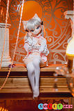 ダッチワイフコスプレ 85cm普乳 猫耳アニメ美少女 MWGirl魔物姫 優米 ソフトビニール