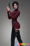 ダッチワイフ ミニ系 cosplay Ada Wong 「エイダ・ウォン」赤いセーター美女  62cm 2.8kg コスプレ