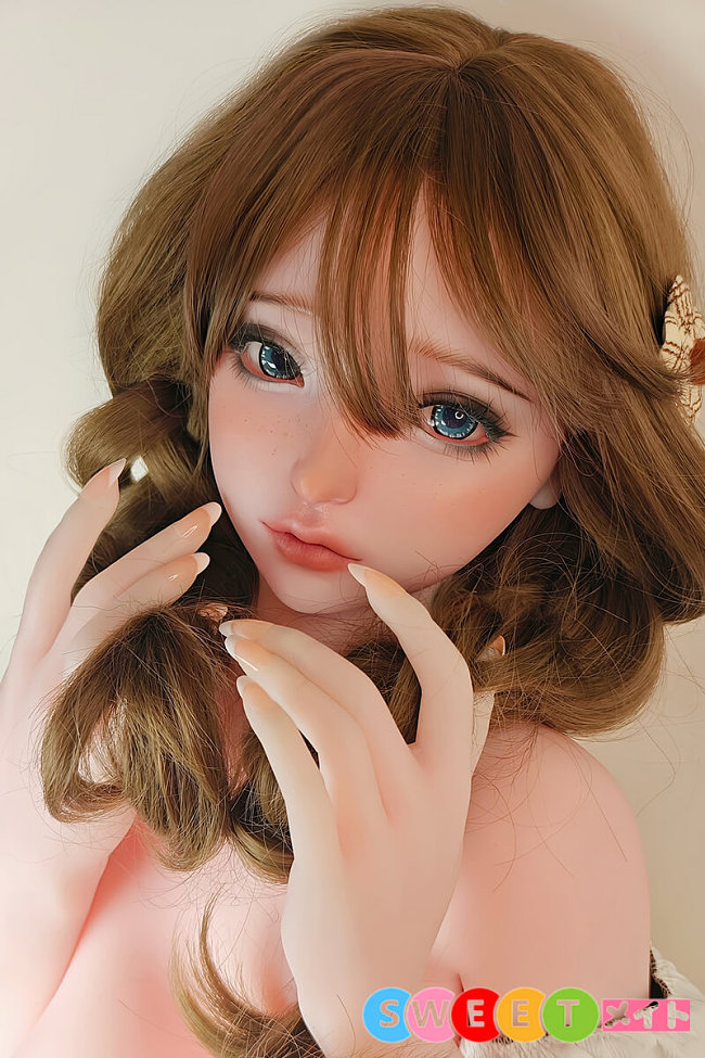 ElsaBabe HB050 香澄悠里 清純なそばかすのあるアニメ美少女 リアルドール 三つ編み 150cm M シリコン製 エロドール